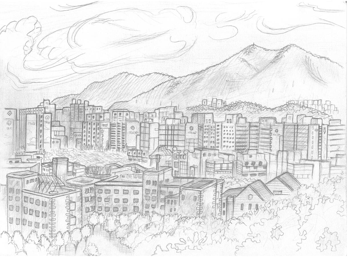 Memories from an exchange study year in South Korea, I